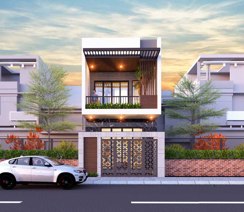 250+ Mẫu nhà phố 2 tầng đẹp, tiết kiệm chi phí thi công - VillaDesign