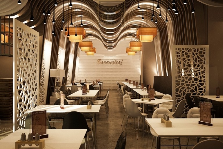 Thiết kế thi công nội thất quán Cafe, Bar hiện đại, sang trọng VIETNAM BRAND SOLUTION - SAO KIM GROUP