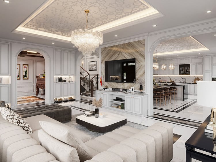 Thiết Kế Nội Thất Phong Cách Luxury 