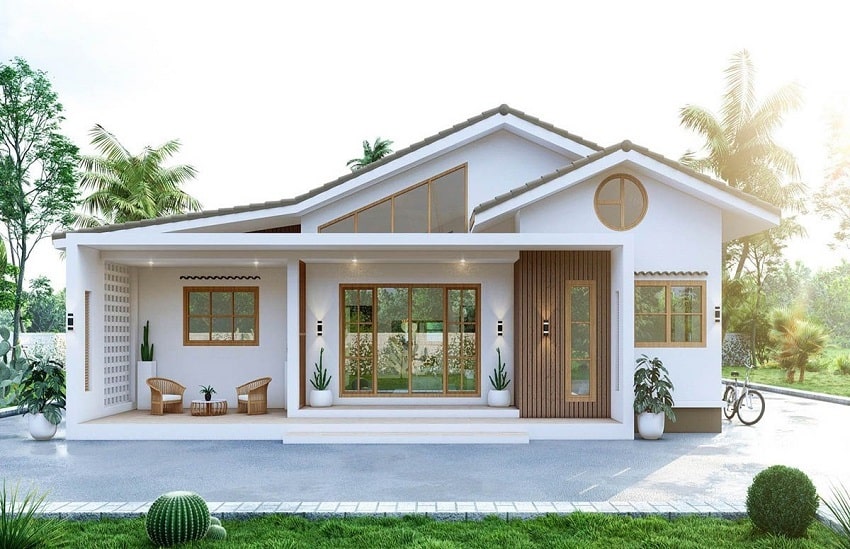 50+ mẫu nhà đẹp 1 tầng giá rẻ, hiện đại, tiện nghi