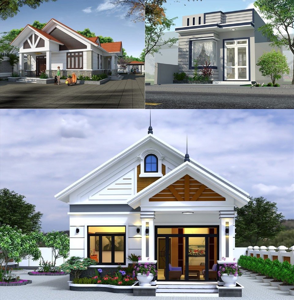 54+ Mẫu nhà cấp 4 đẹp giá rẻ 300 triệu đơn giản, hiện đại, xu hướng
