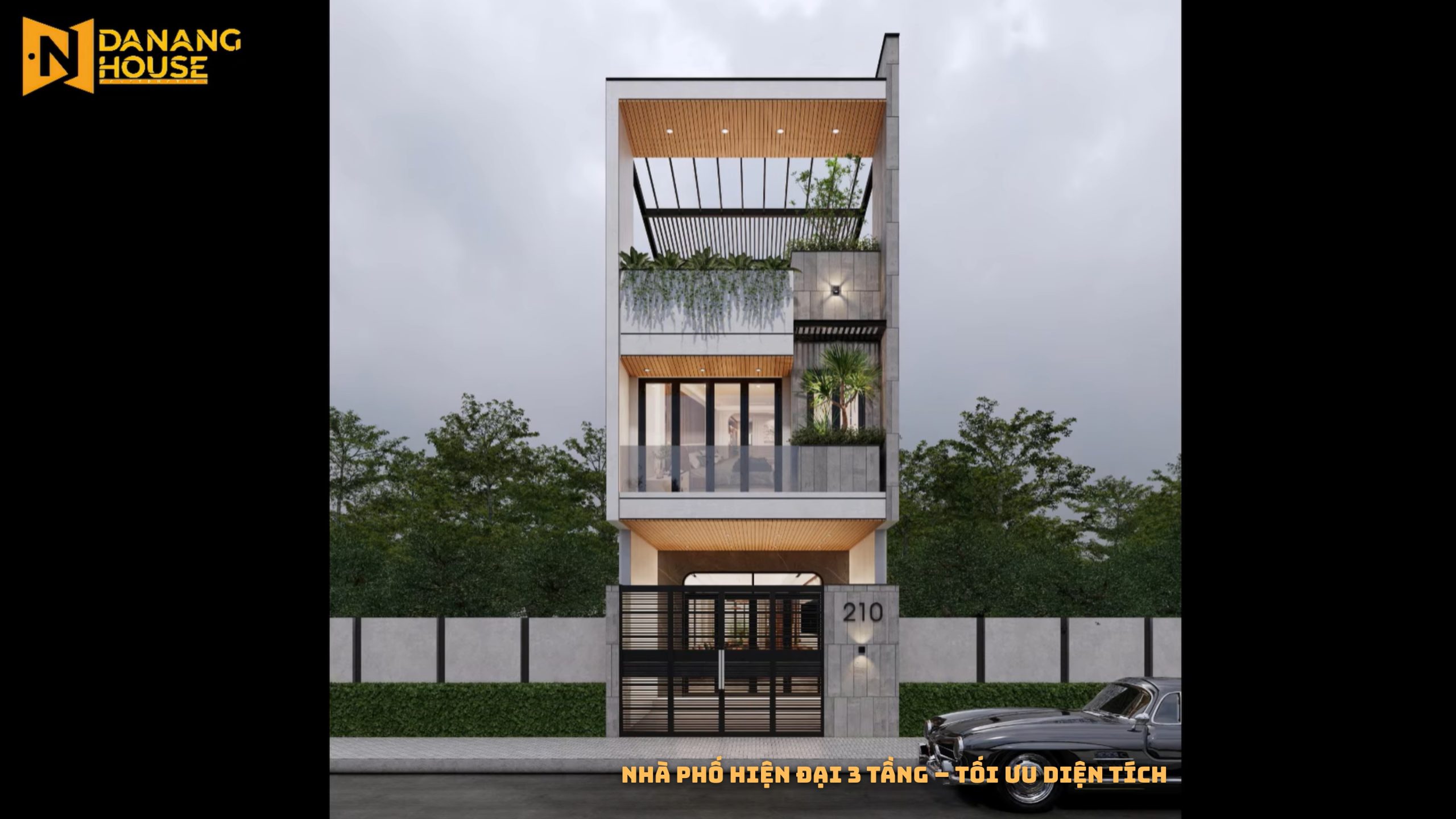 Xây Dựng Uy Tín – Nhà Phố Hiện Đại Kết Hợp Văn Phòng Đà Nẵng