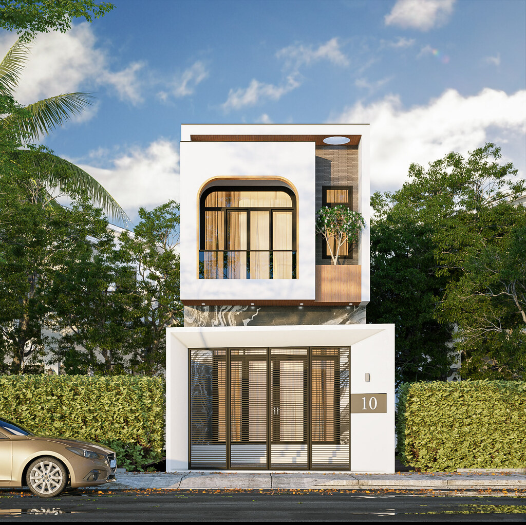Xây Dựng Uy Tín – Nhà Phố 2 Tầng Tại Cẩm Lệ – Thi Công Trọn Gói Tại DaNang House