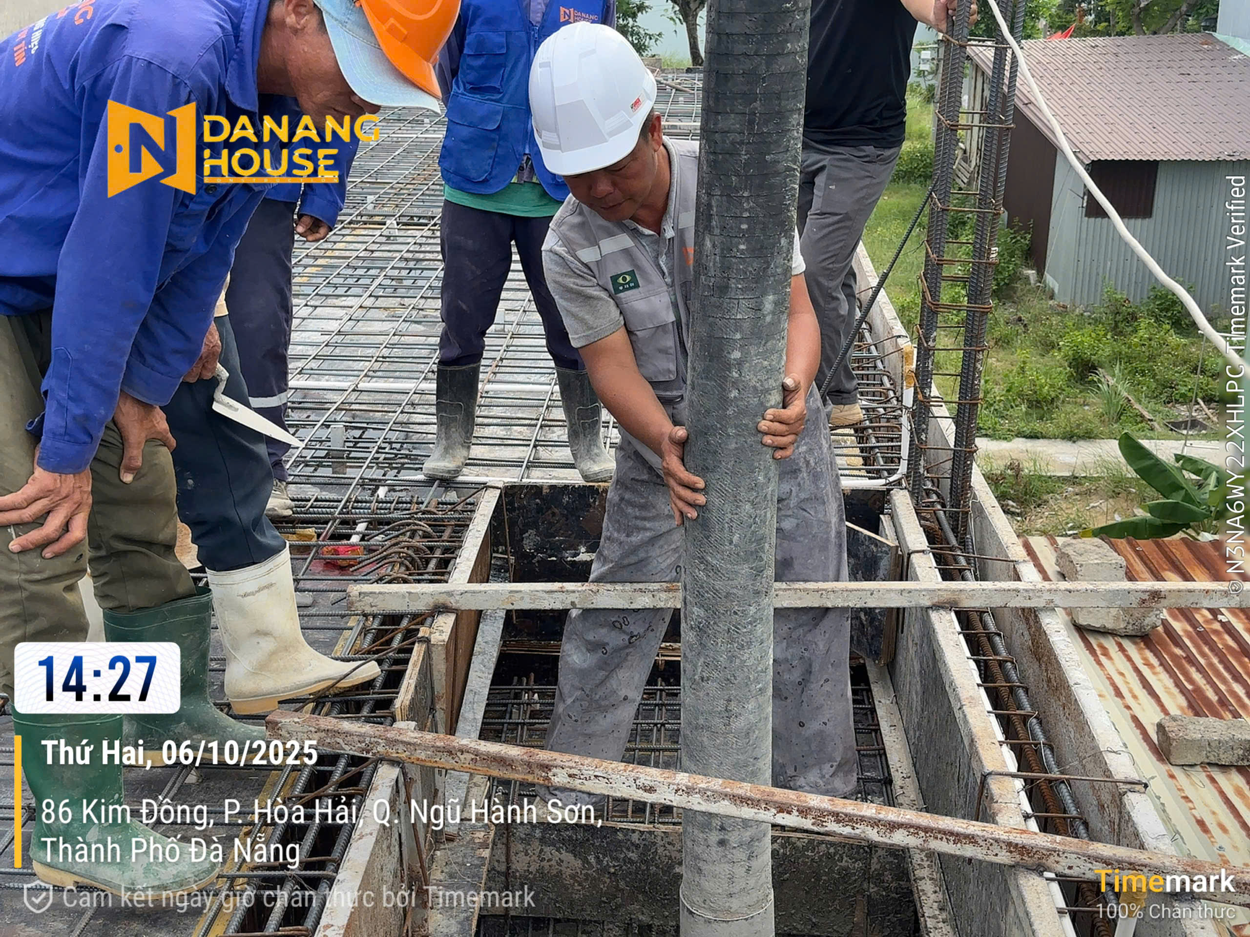 Cập Nhật Tiến Độ Thi Công Công Trình 92 Kim Đồng – Dấu Ấn Chất Lượng Từ DaNang House